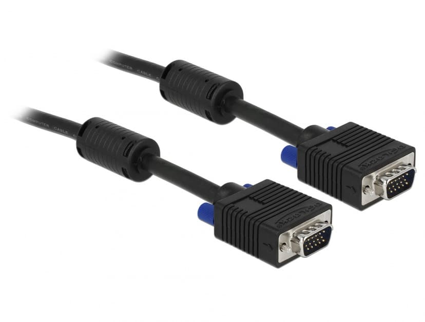Cablu SVGA T-T ecranat 10m, Delock 82560